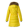 Зимове пальто дитяче, підліткове, жіноче 5-18+ років YACARANDA жовте ТМ HUPPA 12030030-70002, фото 2