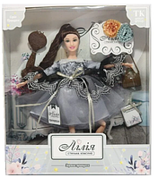 Детская шарнирная кукла с аксессуарами, Лилия "Emily" 13209