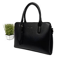 Женская деловая сумка а4 искусственная кожа черный Арт.D8104 black Eteral Smile (Китай), фото 1