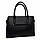 Женская деловая сумка а4 искусственная кожа черный Арт.D8104 black Eteral Smile (Китай), фото 2