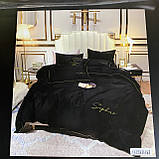 Полуторное постельное белье высокого качества из сатина 150*220 см, фото 2