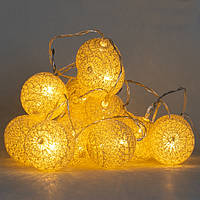 Гирлянда Lefard Золотые шарики-фонарики 400 см 1001NL-20G