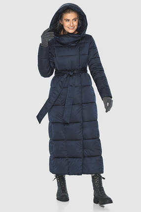 Женская зимняя длинная куртка модель Ajento - 22356, фото 2
