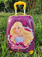 Чемодан Барбі. Дитячі валізи для дівчинки. Чемодан з Барбі. Дитяча валіза Barbie. Дитяча валіза Барбі купити., фото 1