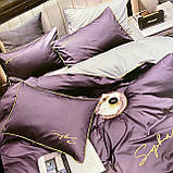 Сатиновое постельное белье высокого качества Двуспальный размер 180*220 см, фото 3
