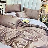 Сатиновое постельное белье высокого качества Двуспальный размер 180*220 см, фото 2