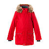 Зимова куртка парка дитяча, підліткова для хлопчиків 5-7,12-13 років VESPER 4 бірюзова ТМ HUPPAа, фото 8
