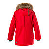 Зимова куртка парка дитяча, підліткова для хлопчиків 5-7,12-13 років VESPER 4 бірюзова ТМ HUPPAа, фото 9