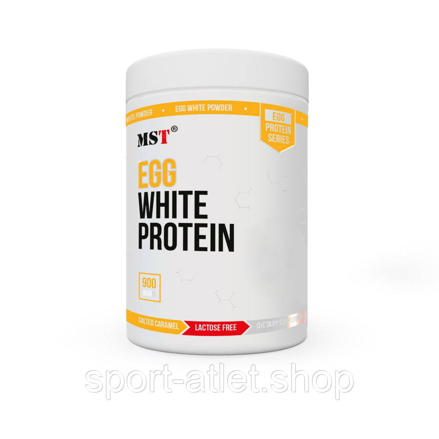 

Протеин MST EGG White Protein, 900 грамм Соленая карамель