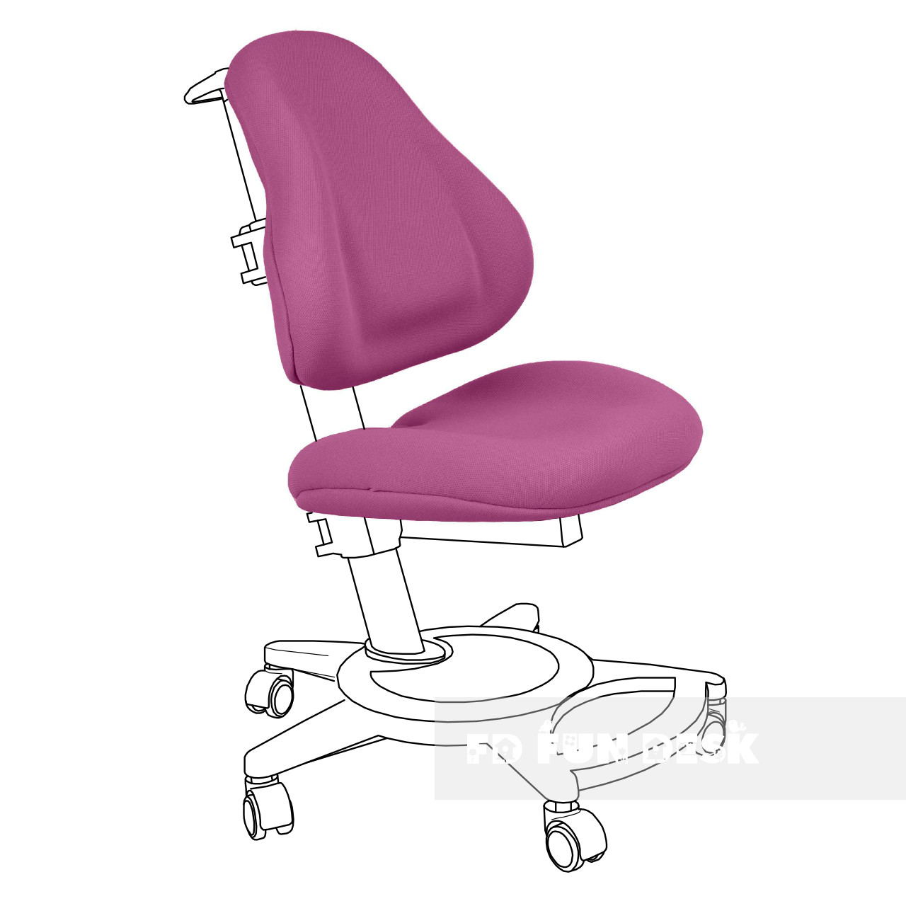 Чехол для кресла Bravo violet