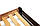 Стильная деревянная полуторная кровать Альва от производителя, массив ольхи, Орех темный, 120х190, фото 9