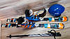 Комплект TECNOPRO лыжи 120 см, сапоги 20 см - размер 31, шлем, палки, очки домовичок тулс, фото 5