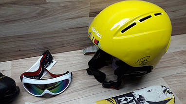 Комплект ATOMIC лыжи 80 см, сапоги 18 см - размер 28, шлем, палки, очки домовичок тулс, фото 3
