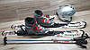 Комплект ROSSIGNOL лыжи 100 см, сапоги 20 см - размер 31, шлем, палки, очки домовичок для, фото 4