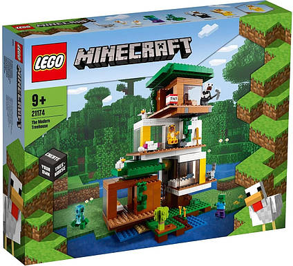 Конструктор LEGO Minecraft Сучасний будиночок на дереві (21174)