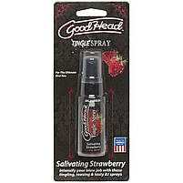 Спрей для минета Doc Johnson GoodHead Tingle Spray – Strawberry (29 мл) со стимулирующим эффектом LB, фото 2