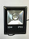 Светодиодный линзованый прожектор SL-30Lens 30W 12-24V DC зеленый IP65 Slim Код.59869, фото 3