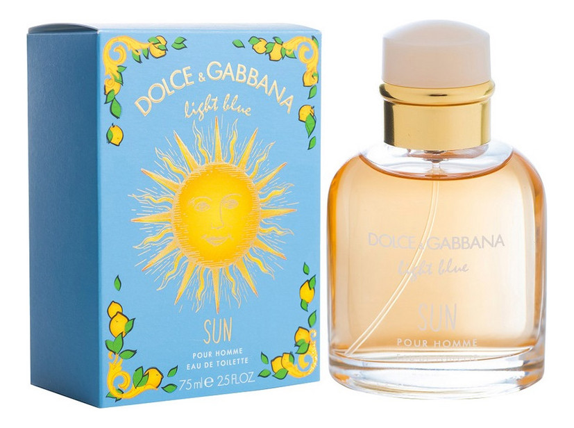 D&g light blue sun men sale