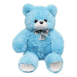 Плюшевий ведмедик "Арні", 60 см, блакитний