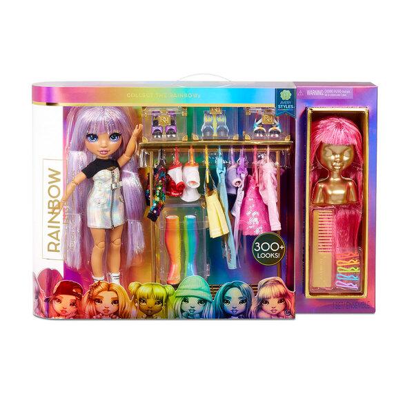 Игровой набор с куклой Rainbow High - Модная студия, 571049