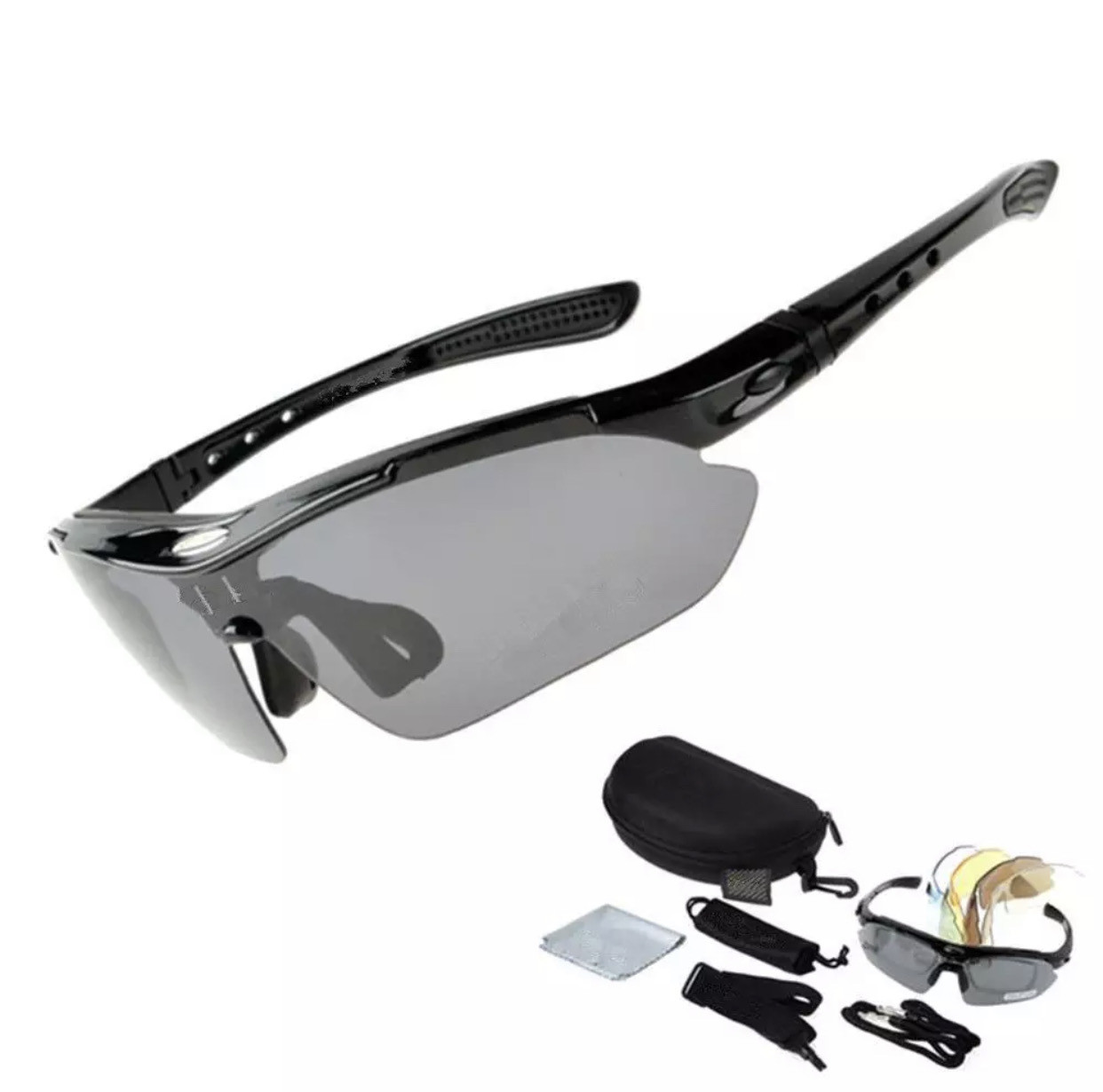 

Велосипедные очки RockBros 5 линз с поляризацией черный