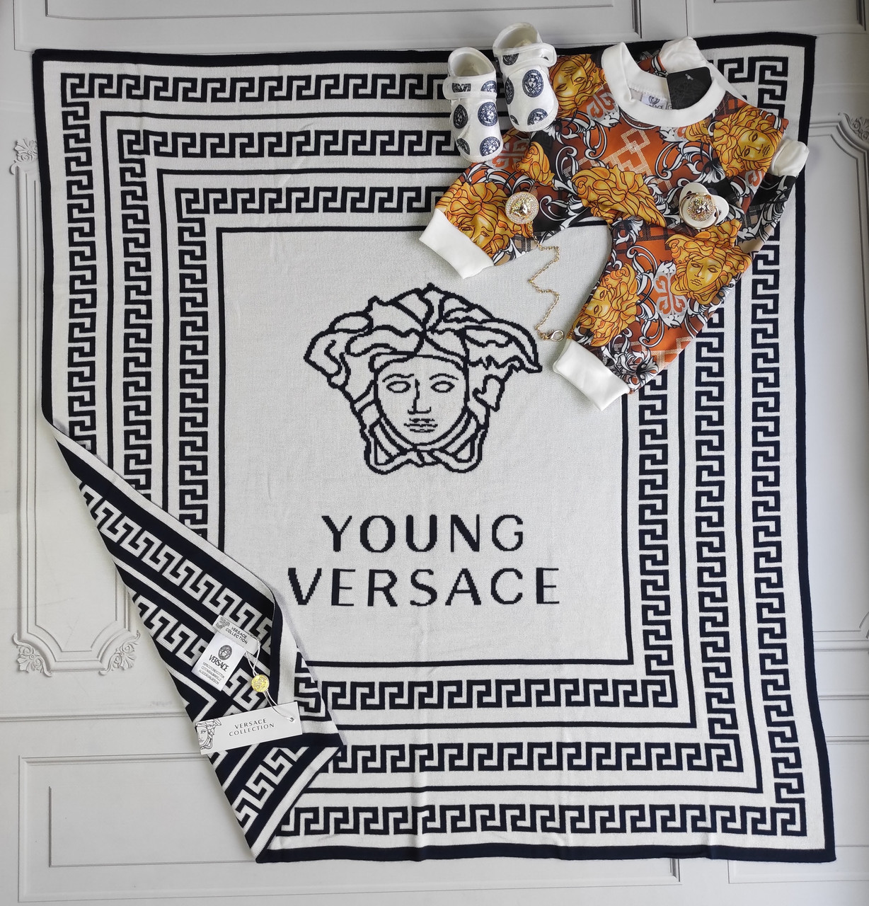 Плед Versace