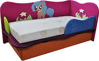 Дитяче ліжечко з матрацом Ribeka Поні 1 для дівчаток 08K01 TV, КОД: 6492024