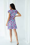 Плаття на запах з оборками Enjoy Carnavale - фіолетовий колір, S (є розміри), фото 2