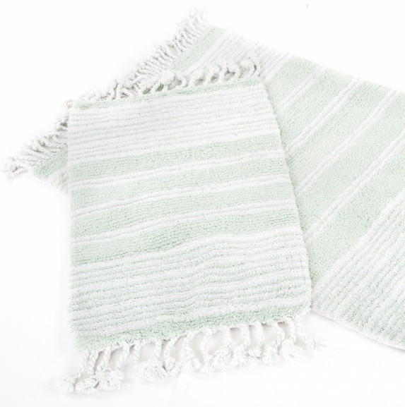 Набор ковриков Irya - Relax yesil зеленый 60*90+40*60