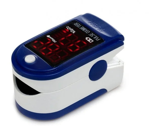 

Пульсоксиметр пульсометр на палец для измерения пульса и сатурации для измерения кислорода в крови Mix