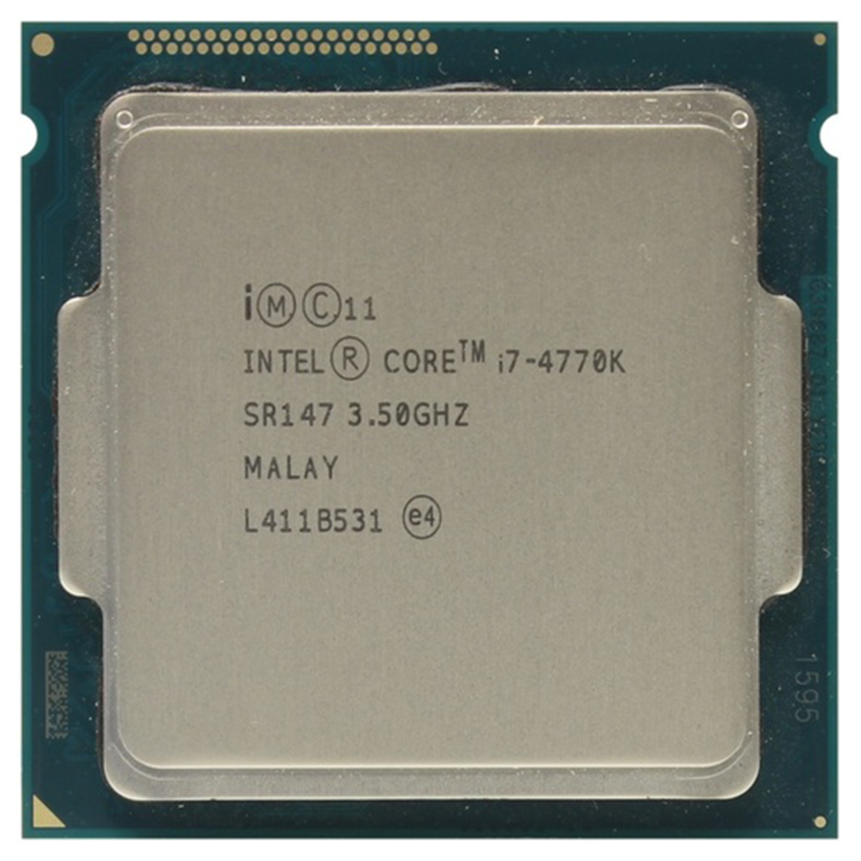 Процесор Intel Core i7 4770K (4×3.50 GHz/8Mb/s1150) БО