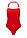 LS901 Слитный купальник, цвет красный, размер L, фото 5