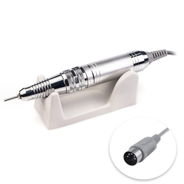 

Ручка для фрезера Nail Drill PREMIUM на 35000 об. (5-ти канальный разъем) для ZS-717, ZS-711, улучшенная, Светло-серый