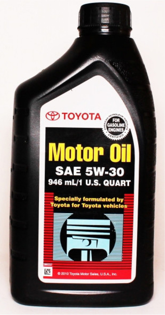 

Моторное масло Toyota Motor Oil SN 5W-30, 0,946л.