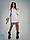 Коротке плаття піджак з довгим рукавом і обробкою з бахроми з страз (р. S, M) 66PL3116Е, фото 9