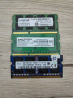 Оперативна пам'ять для ноутбука Sodimm DDR3 8GB 1600mhz PC3-12800 (Hynix, Samsung, Kingston...) бо