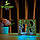 Світильник нічник ArtEco Light з дерева LED "Мишки та сир" з пультом та регулюванням кольору, подвійний RGB, фото 2
