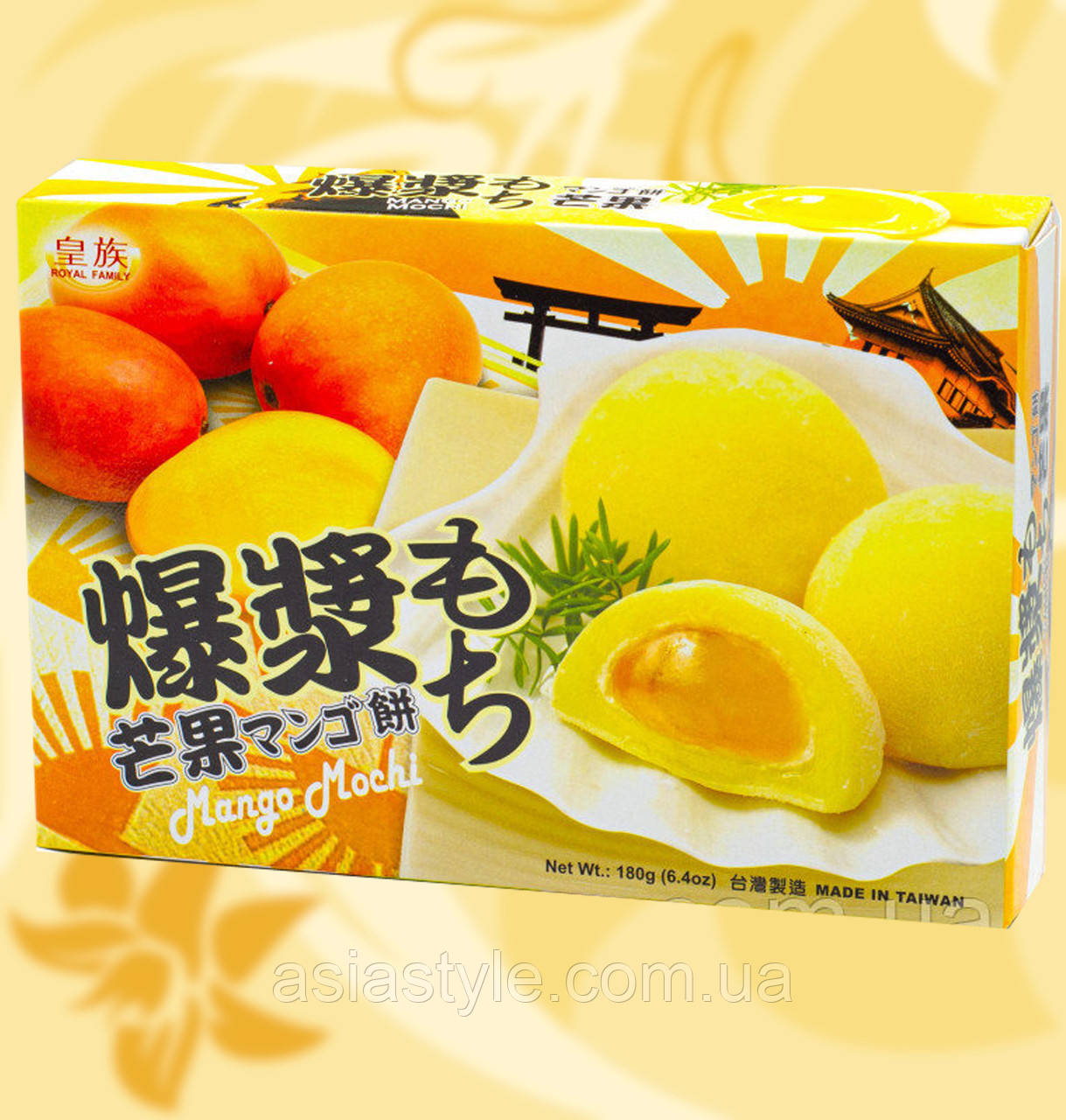 Мочі, мочи, моти, <b>Манго</b>, <b>Mango</b>,Royal Family, 180г/6шт уп, Тайвань, Taiwan, ...