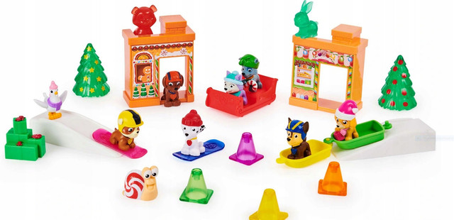 Paw patrol advent calendar 2018 store