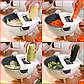 Багатофункціональна овочерізка 9 в 1 Терка Wet basket vegetable cutte для фруктів Слайсер зі зливною, фото 7