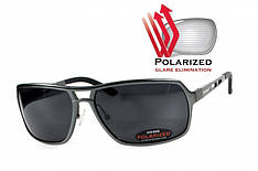 Очки поляризационные BluWater Alumination-4 Gun Metal Polarized (gray) серые
