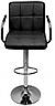 Стульчик для визажиста высокий барный стул для бровиста высокий стул для визажа черный  026, фото 2