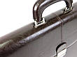 Чоловічий портфель з шкірозамінника JPB TE-34 коричневий, фото 4