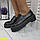 Туфли лоферы на высокой платформе массивной натуральная кожа 40 (25,5 см), фото 5