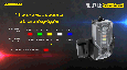 Фонарь налобный Nitecore NU07 LE (Red, White, Yellow, Blue, Green LED, 15 люмен, 11реж., USB Type-C), фото 8