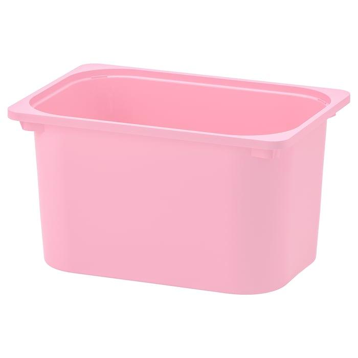 TROFAST ТРУФАСТ, Коробка для зберігання, рожевий 42x30x23 см