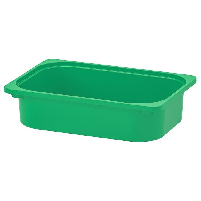 TROFAST ТРУФАСТ, Коробка для зберігання, зелений 42x30x10 см