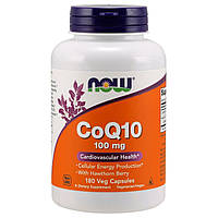 CoQ10 100 mg NOW, 180 капсул