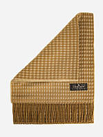 Теплий шарф в клітку ісп. conquista light brown and beige, фото 1