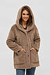 Женская двухсторонняя куртка-шубка размеры: 44-52, фото 2